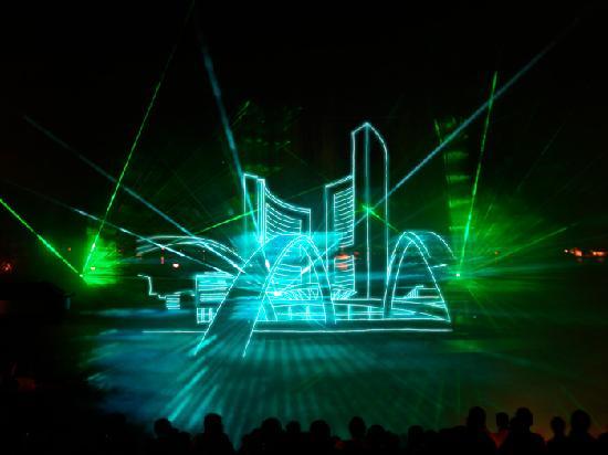 Lumbini Park Laser Show