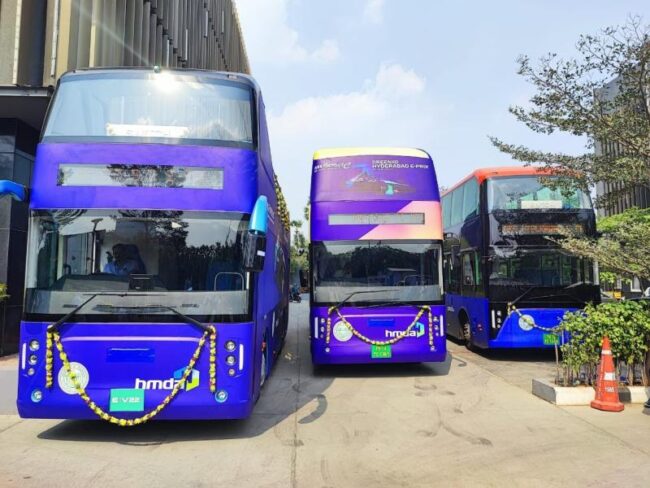 Double-Decker Buses Return to Hyderabad's Streets